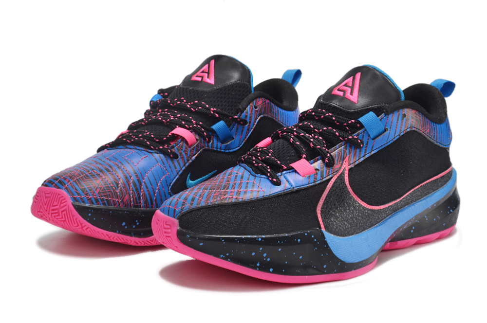 Nike Zoom Freak 5 kids Black blue pink